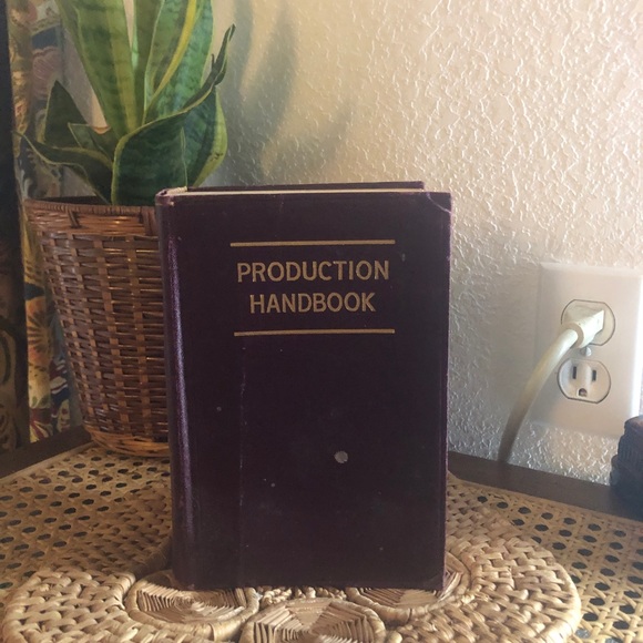 Ronald Press Company Other - Production Handbook